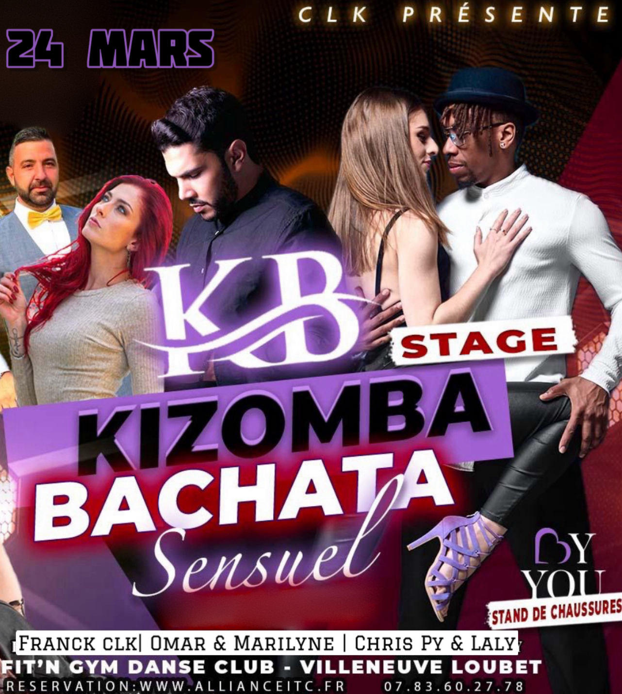 Flyer - STAGE KIZOMBA BACHATA