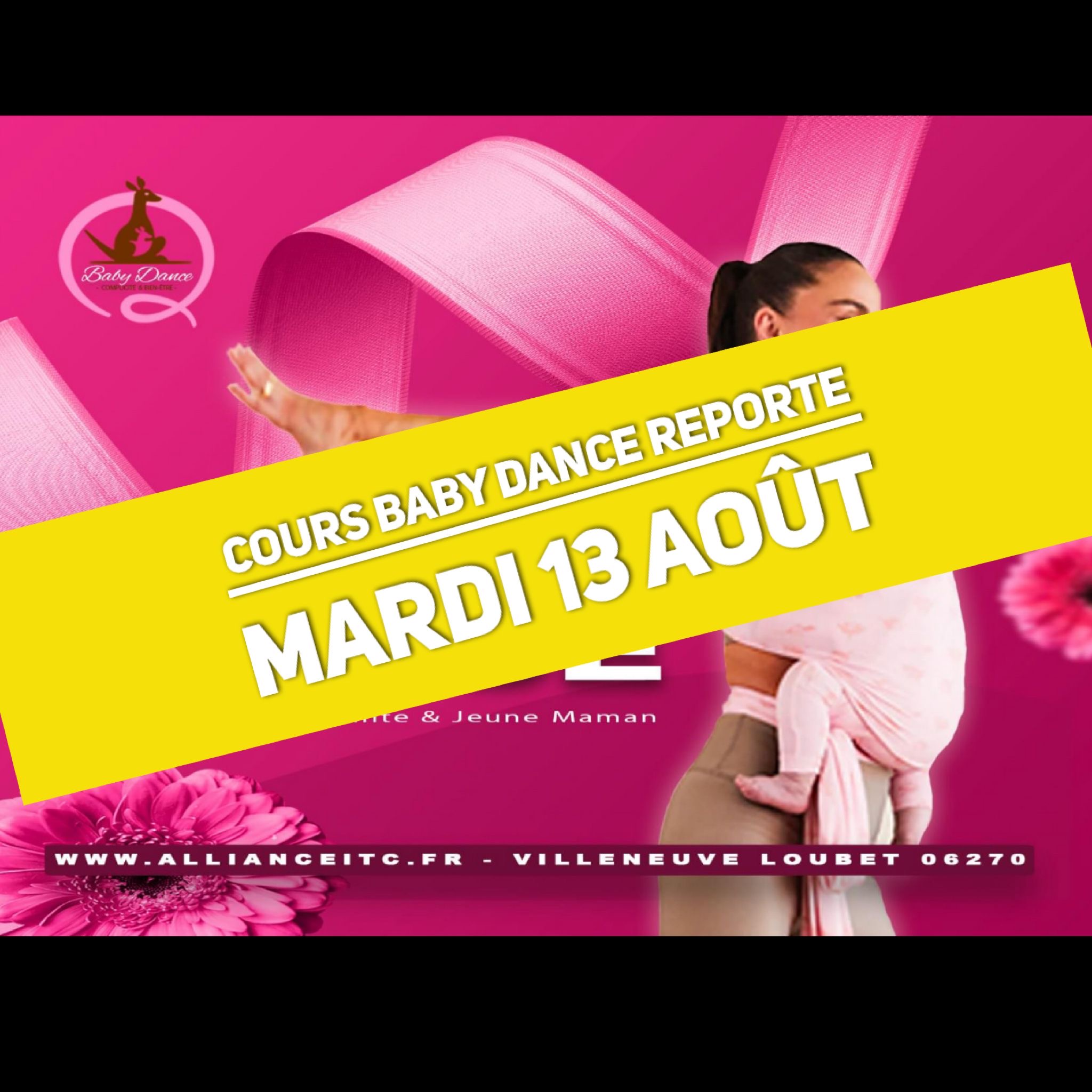 Flyer - COURS DE BABY DANCE  - Journée TEST !
