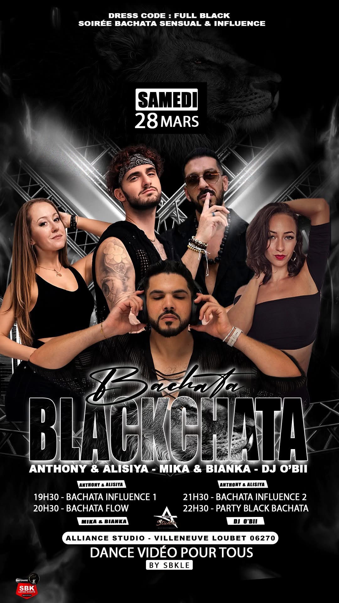 Flyer - BLACKCHATA