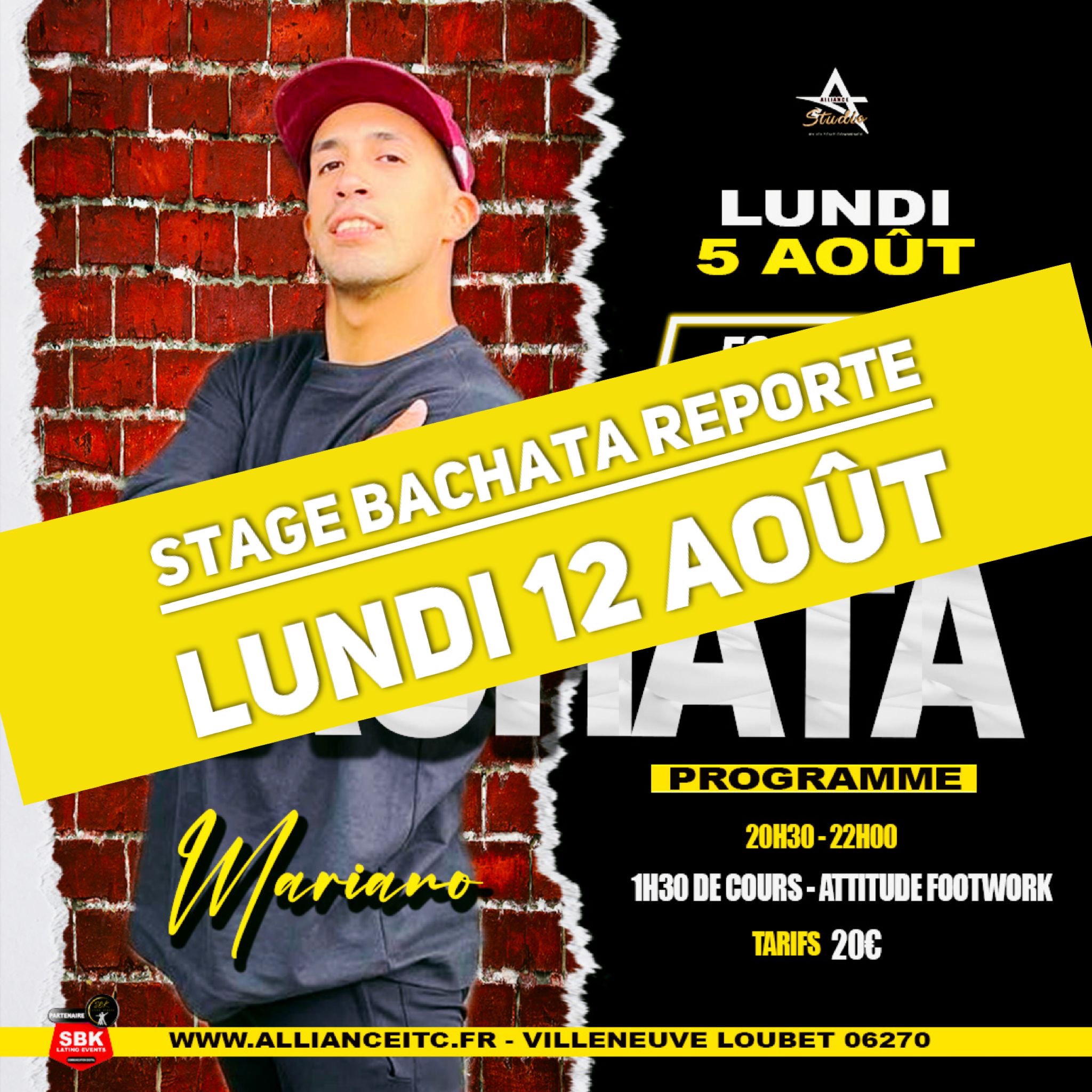 Flyer - STAGE BACHATA FOOTWORK & BODY MOVEMENT